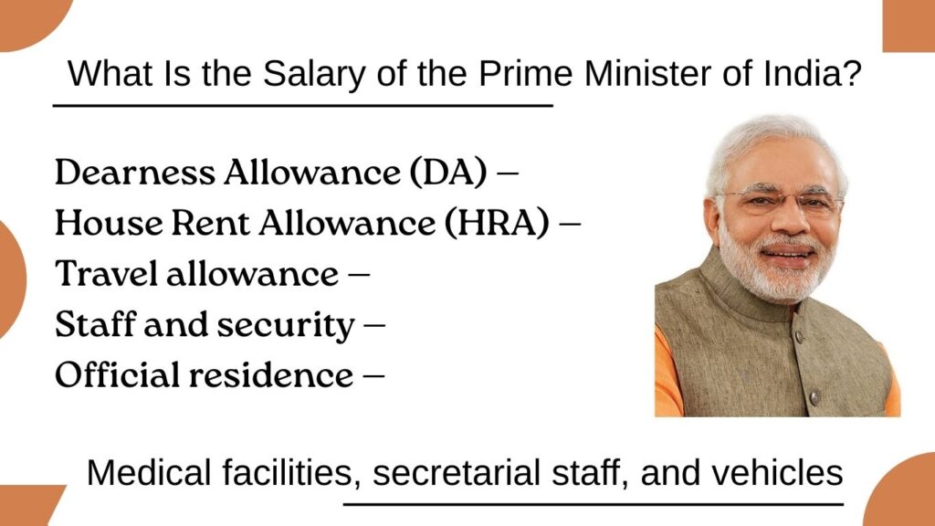 What Is the Salary of the Prime Minister of India?