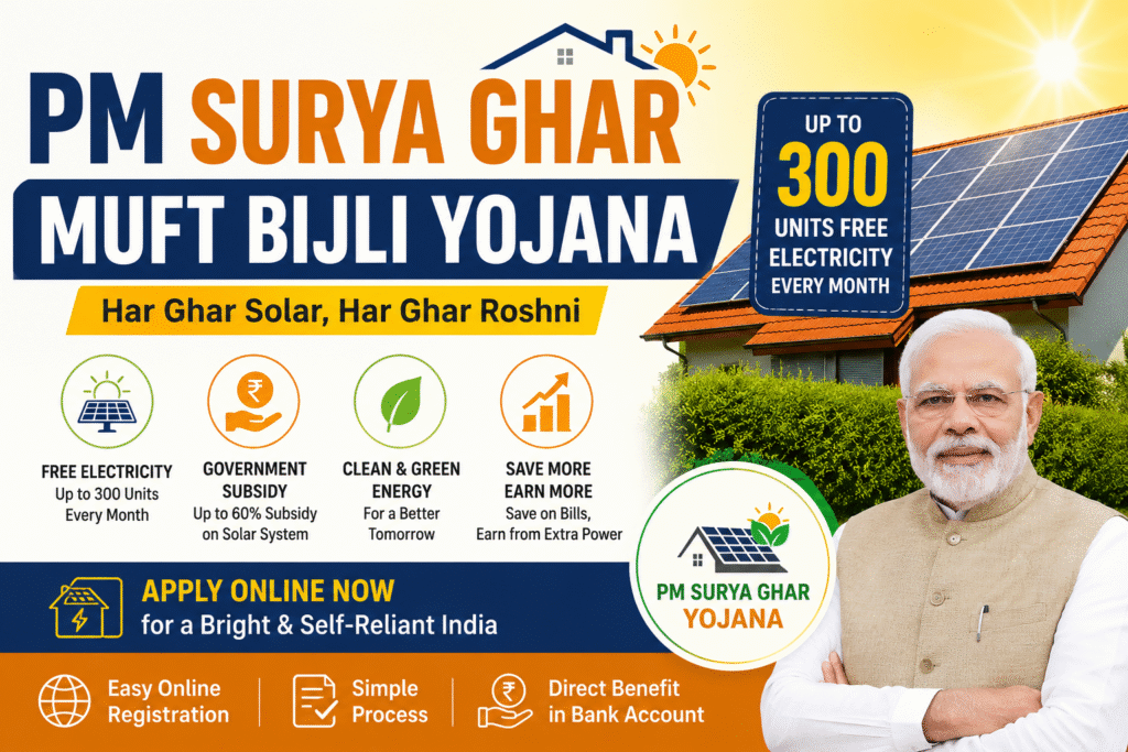 pm surya ghar muft bijli yojana